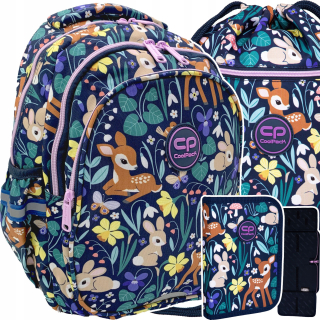 Viackomorový školský batoh CoolPack Multicolor 21 l + 2 ďalšie produkty